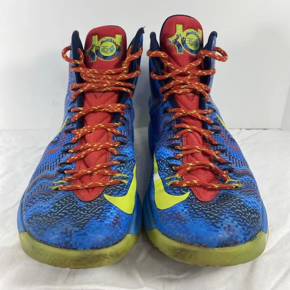 Nike Zoom KD 5 Christmas 2012 554988-401 Mens Size 9.5 Basketball Sneakers Shoes